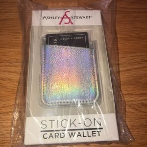Ashley Stewart Stick-On Card Wallet